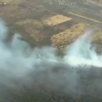 Desactivan el nivel 1 de peligrosidad en un incendio forestal de Castuera