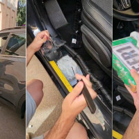 Interceptan un coche que transportaba cocaína en la provincia de Badajoz
