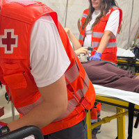 Cruz Roja cierra la noche del lunes con 29 asistencias en el ferial