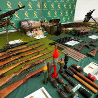 La Guardia Civil interviene y retira material explosivo de varias localidades extremeñas