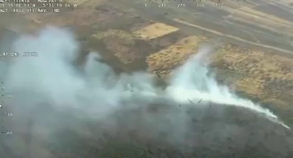 Desactivan el nivel 1 de peligrosidad en un incendio forestal de Castuera