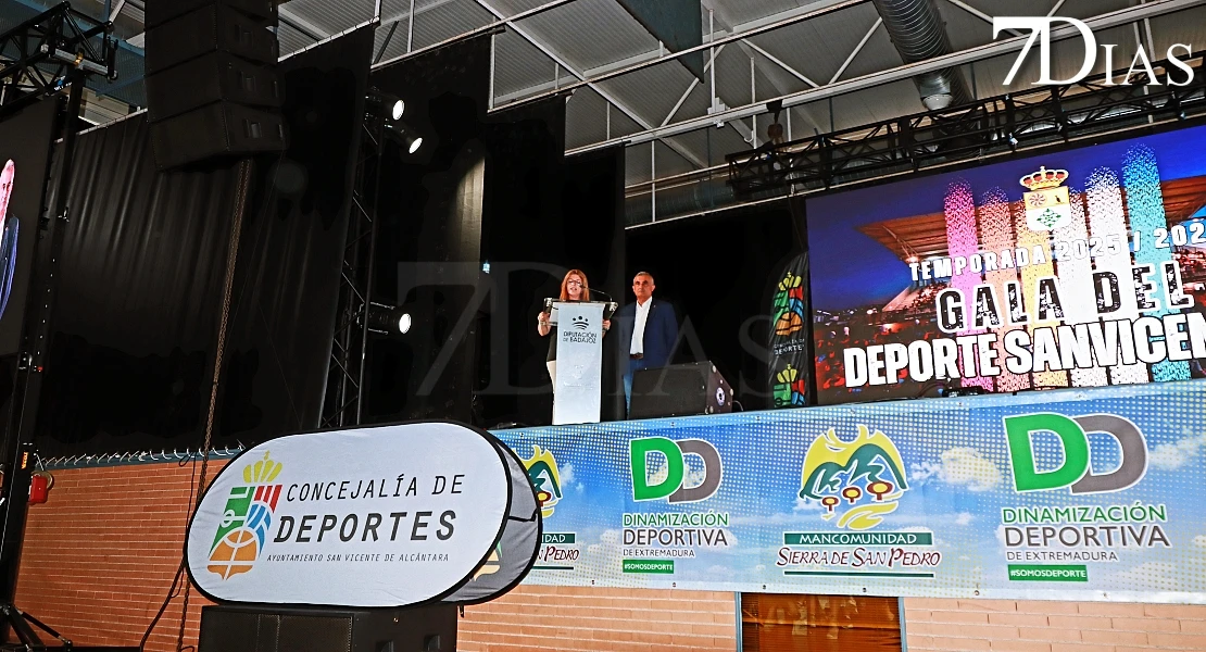Más de 400 deportistas se reúnen en la Gala del Deporte de San Vicente de Alcántara