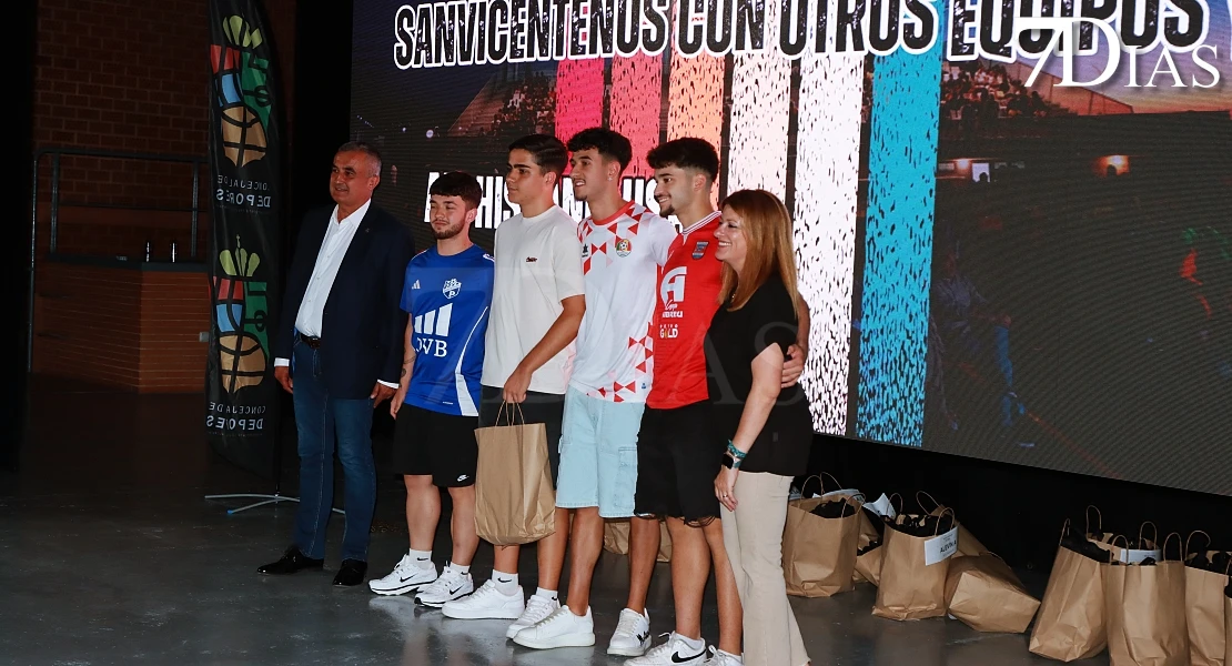 Más de 400 deportistas se reúnen en la Gala del Deporte de San Vicente de Alcántara