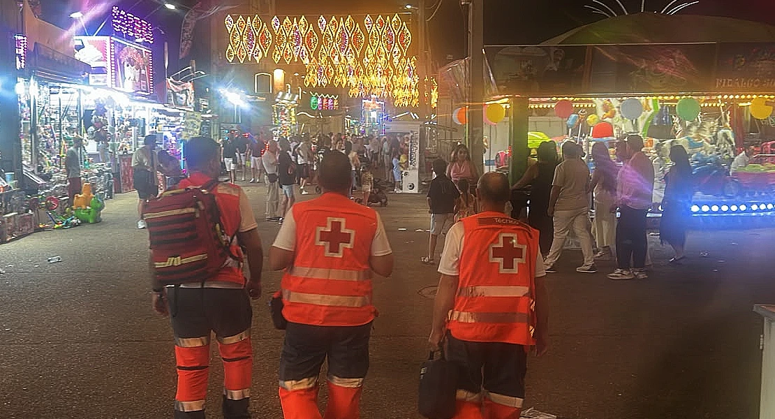 Balance del domingo en la Feria: cuatro heridos leves, un traumatismo y un síncope