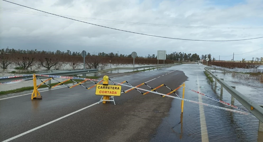 La Diputación de Badajoz recibe 200.000 € para paliar los daños causados por las borrascas