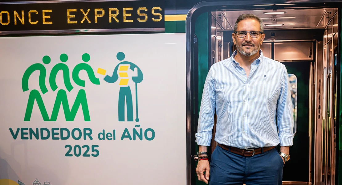 Julio Vallejo es el mejor vendedor de la ONCE en Extremadura durante 2025