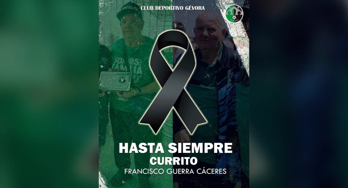Fallece Francisco Guerra 'Currito', expresidente del CD Gévora