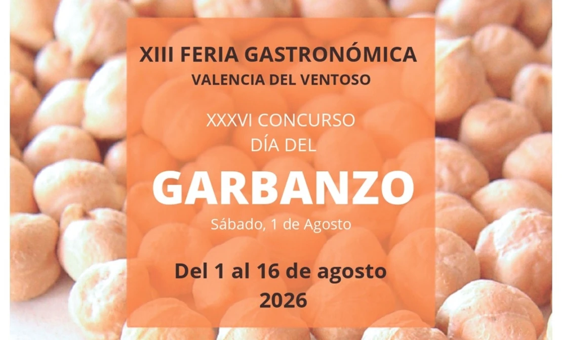 La Diputación de Badajoz recibirá el ‘Garbanzo de Oro’ 2026