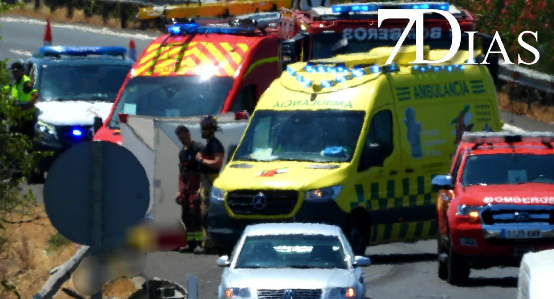 Colisión mortal en la A-5