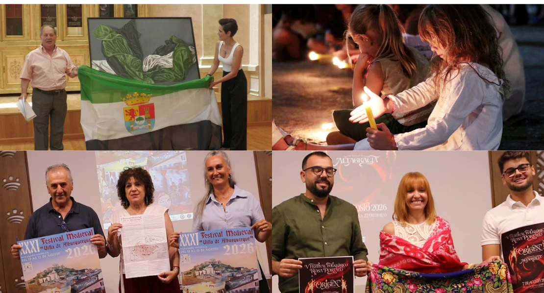 El arte y los festivales llenan la semana en la provincia de Badajoz