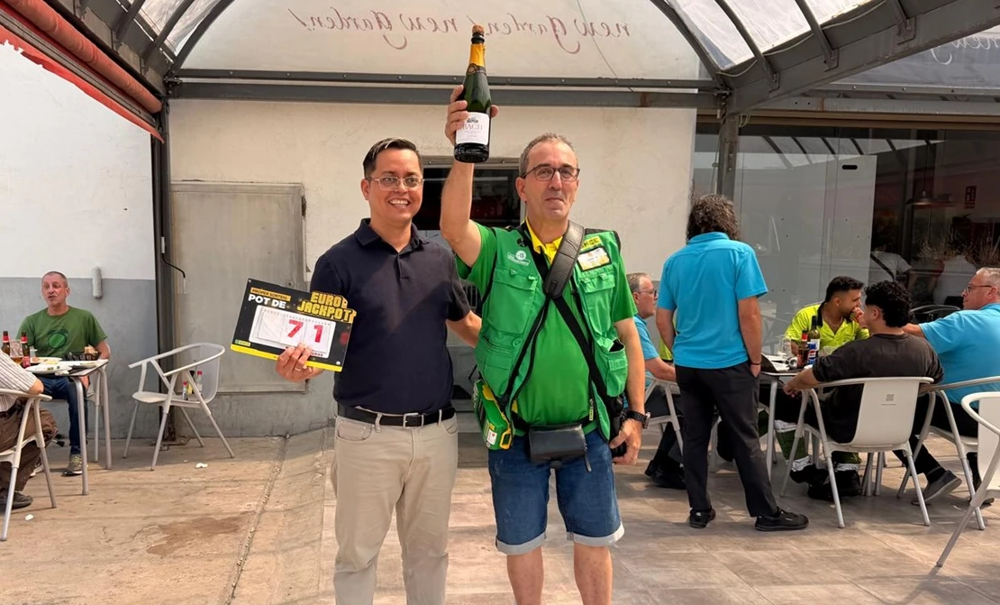 La ONCE da con el Eurojackpot el mayor premio de la historia de la Organización