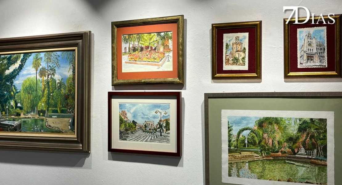 El Luis de Morales acoge la exposición 'Pinceladas de nuestra tierra' de Ramón Fernández Díez