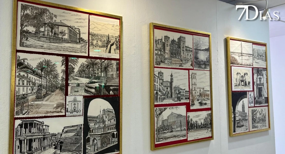 El Luis de Morales acoge la exposición 'Pinceladas de nuestra tierra' de Ramón Fernández Díez