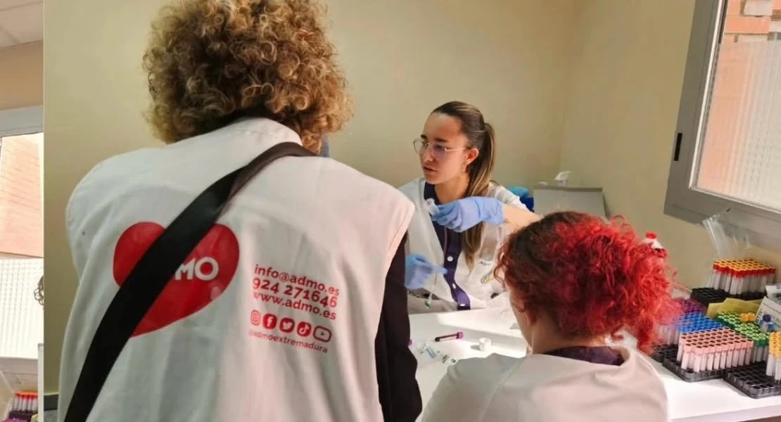 Nueva jornada conjunta de donación de sangre y médula ósea en Badajoz