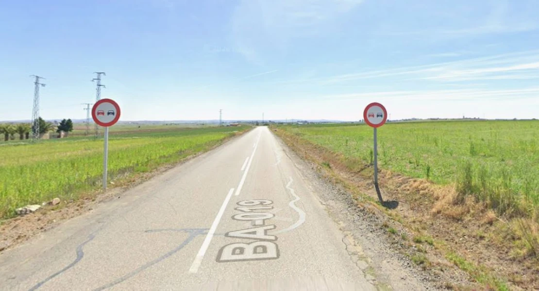 La Diputación de Badajoz invertirá 1 M€ para mejorar varias carreteras provinciales