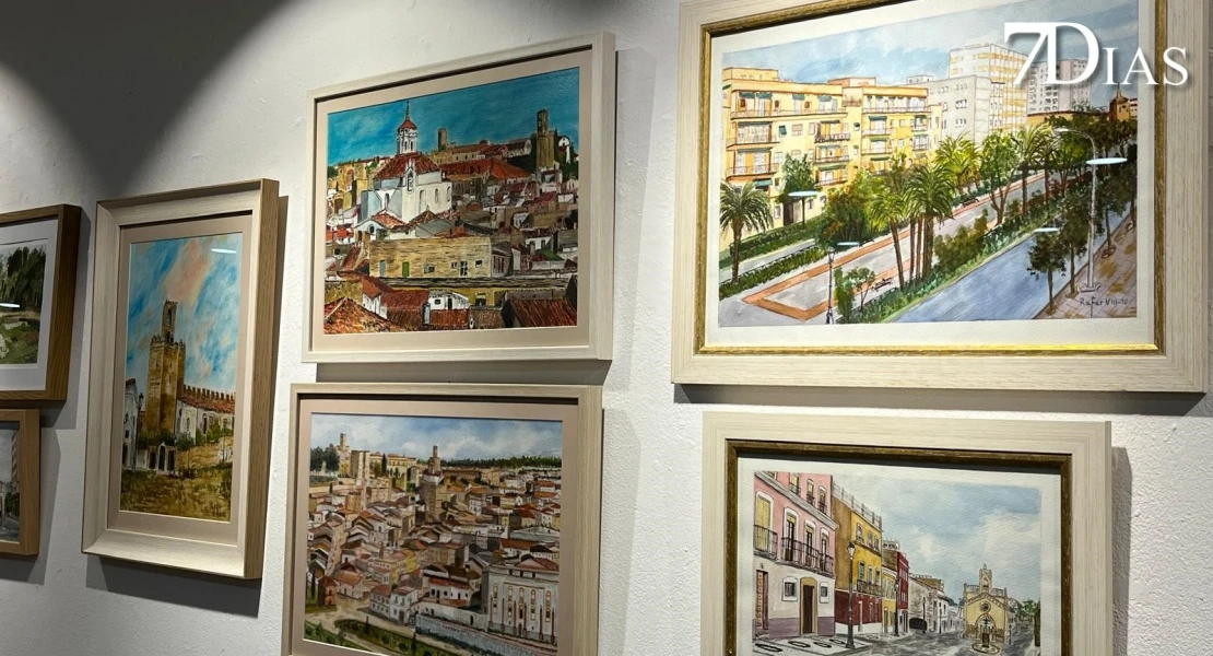El Luis de Morales acoge la exposición 'Pinceladas de nuestra tierra' de Ramón Fernández Díez