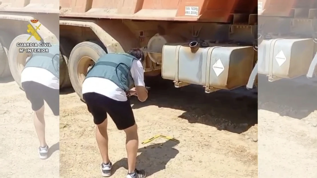 Detenida tras sustraer más de 1.000 litros de gasoil en Cáceres