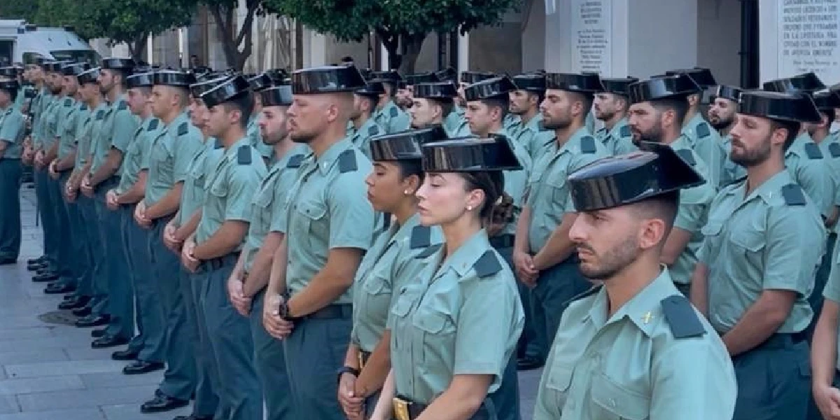 Extremadura suma a más de 100 nuevos guardias civiles en prácticas
