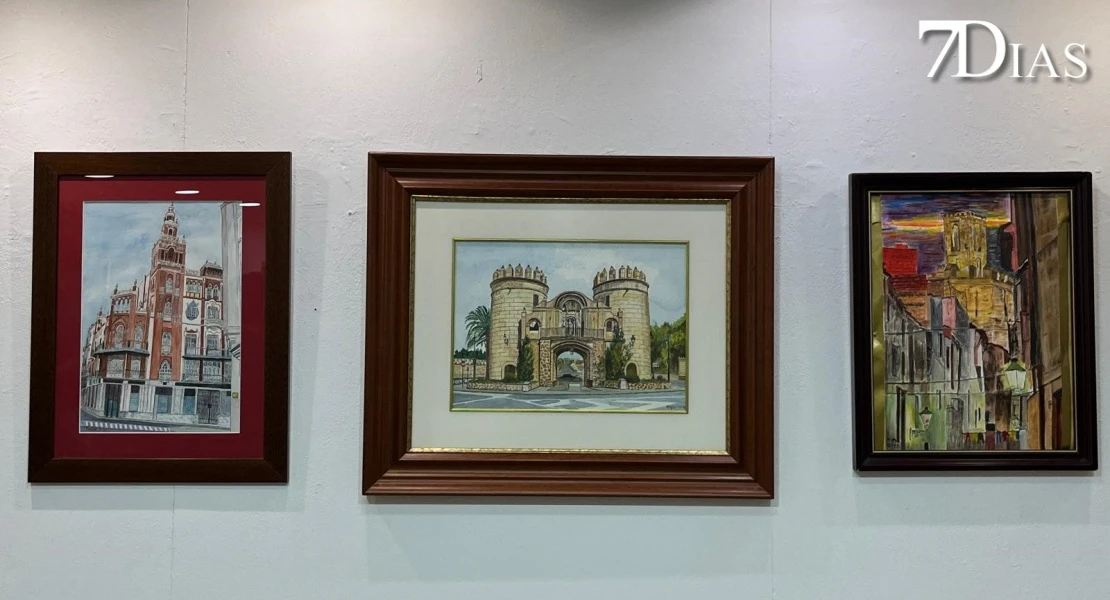 El Luis de Morales acoge la exposición 'Pinceladas de nuestra tierra' de Ramón Fernández Díez