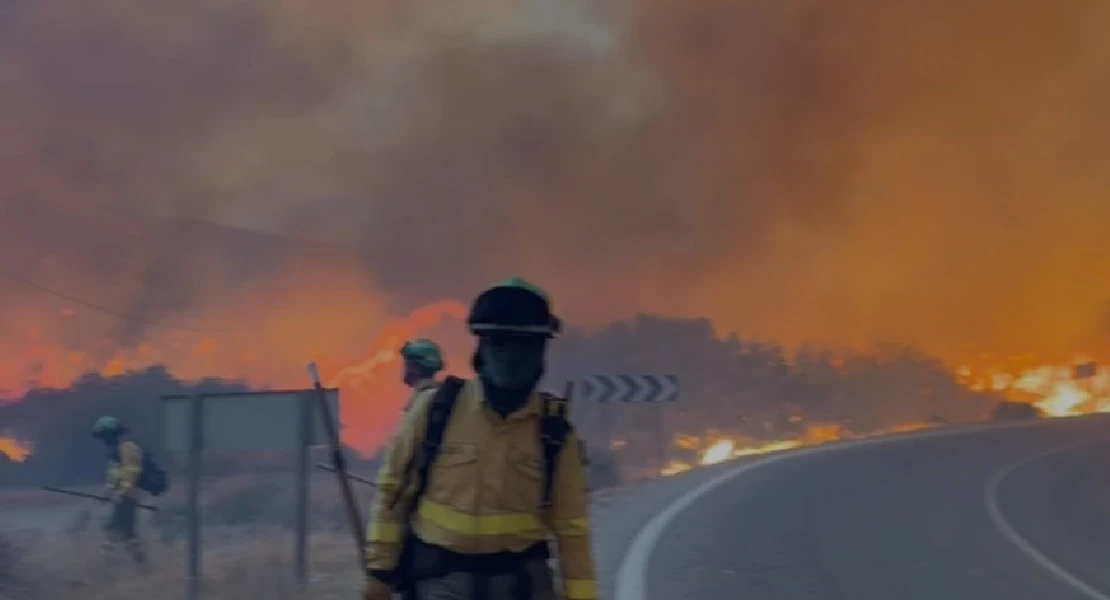 Los fallecidos en el incendio forestal de Almería intentaban huir de las llamas