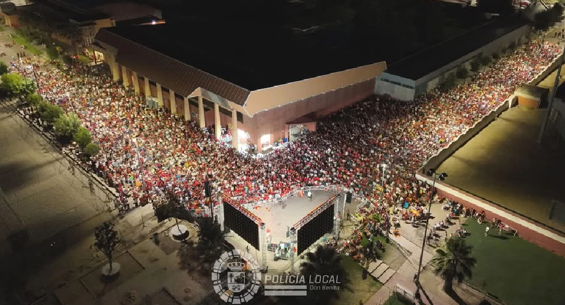 Así celebró Don Benito la victoria de Pedro Porro en la final del Mundial