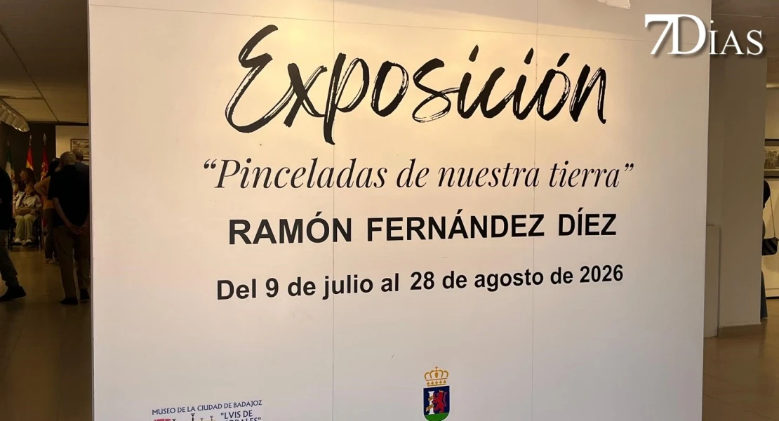 El Luis de Morales acoge la exposición 'Pinceladas de nuestra tierra' de Ramón Fernández Díez