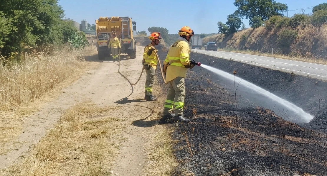 El INFOEX interviene en 64 incidentes en una semana marcada por los incendios