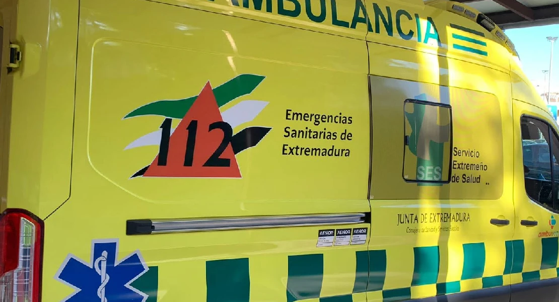Una mujer grave tras sufrir un mareo mientras conducía y accidentarse en Extremadura
