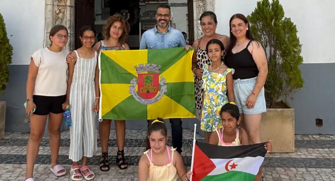 Tres niñas saharauis pasarán el verano en Olivenza con familias de acogida