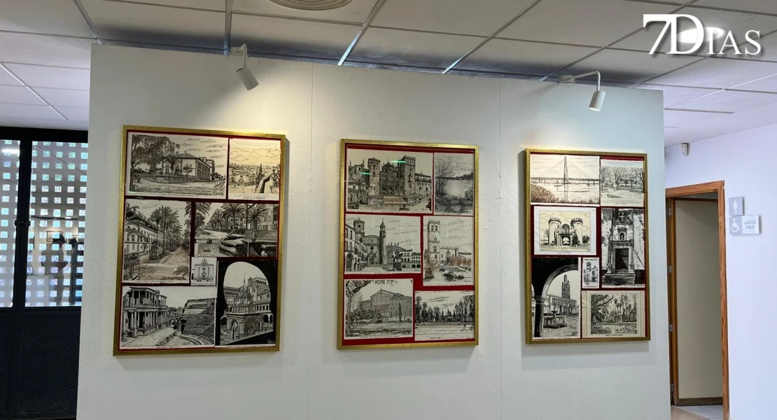 El Luis de Morales acoge la exposición 'Pinceladas de nuestra tierra' de Ramón Fernández Díez