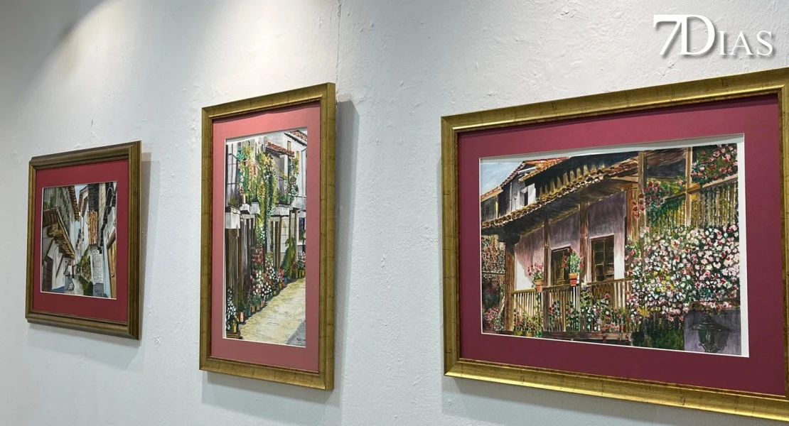 El Luis de Morales acoge la exposición 'Pinceladas de nuestra tierra' de Ramón Fernández Díez