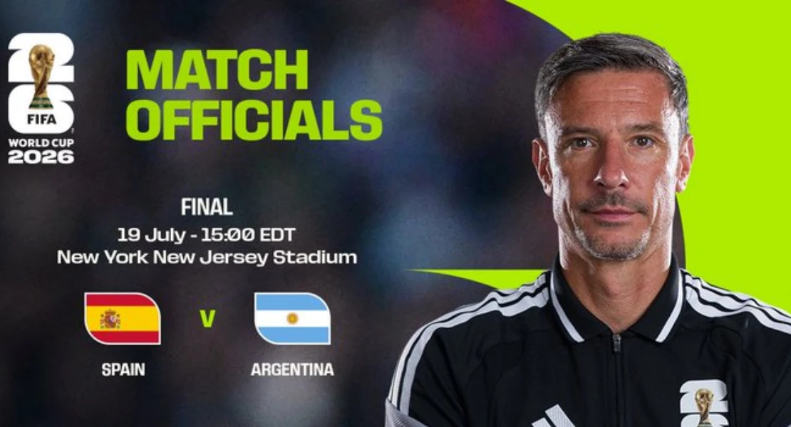 ¿Quién es Slavko Vinčić, árbitro de la final del Munidal entre España y Argentina?