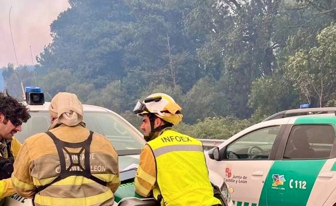 El Plan Infoex interviene en 21 incendios forestales esta semana