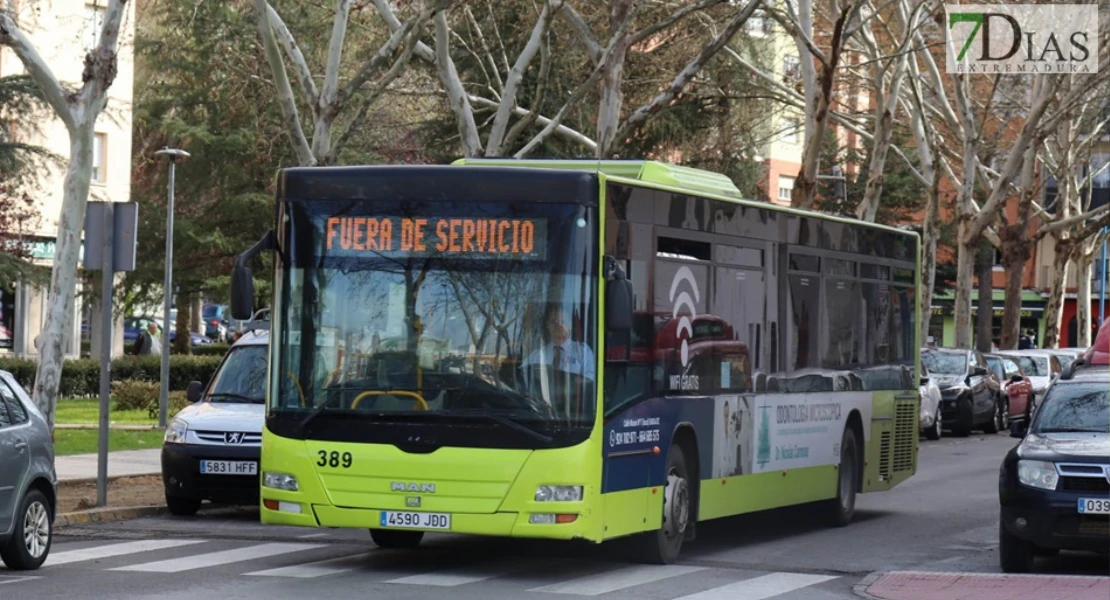 Modificaciones en el bus urbano por las obras del aparcamiento subterráneo de Badajoz