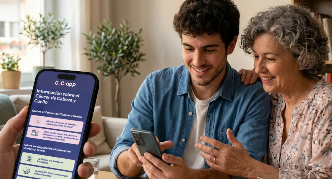 CyC-app: la aplicación que acompaña a los pacientes con cáncer de cabeza y cuello