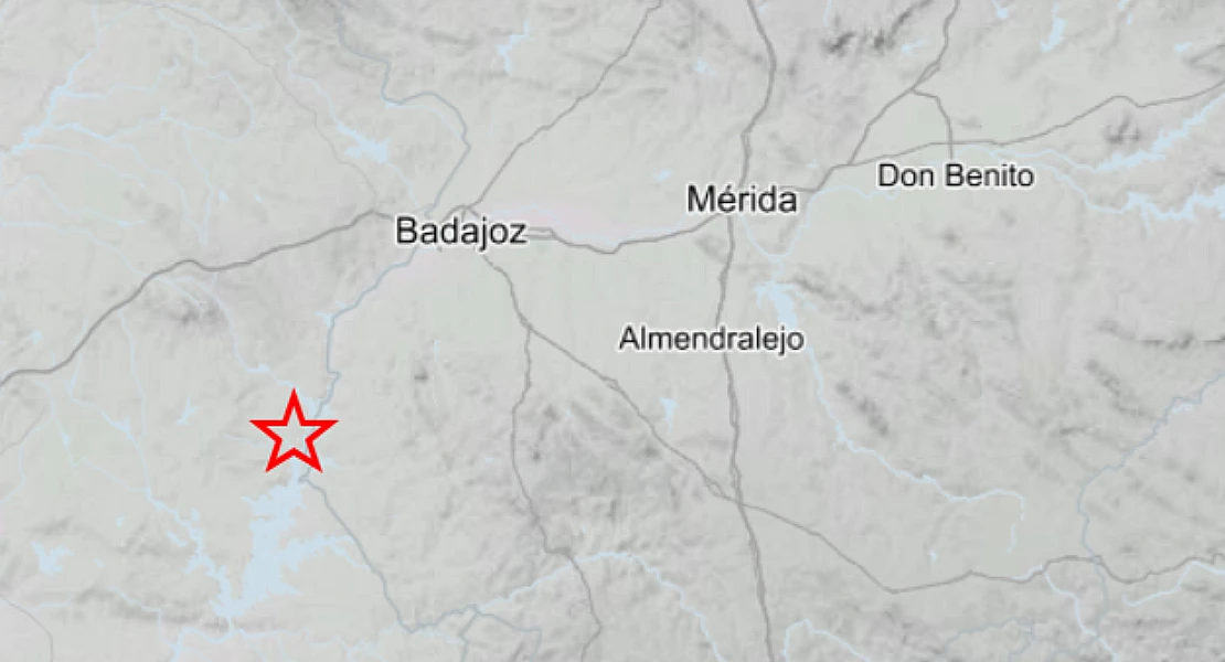 Registran un terremoto en la frontera de Extremadura con Portugal