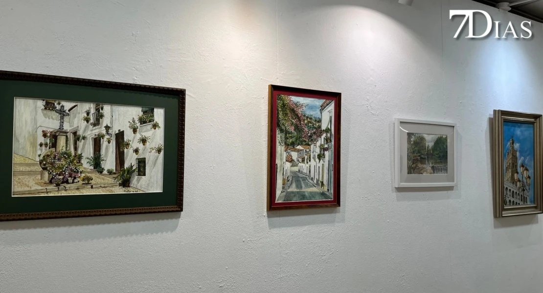 El Luis de Morales acoge la exposición 'Pinceladas de nuestra tierra' de Ramón Fernández Díez