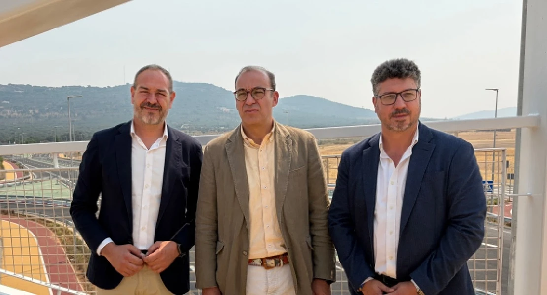 La Junta de Extremadura inaugura la primera fase de la Ronda Sureste de Cáceres