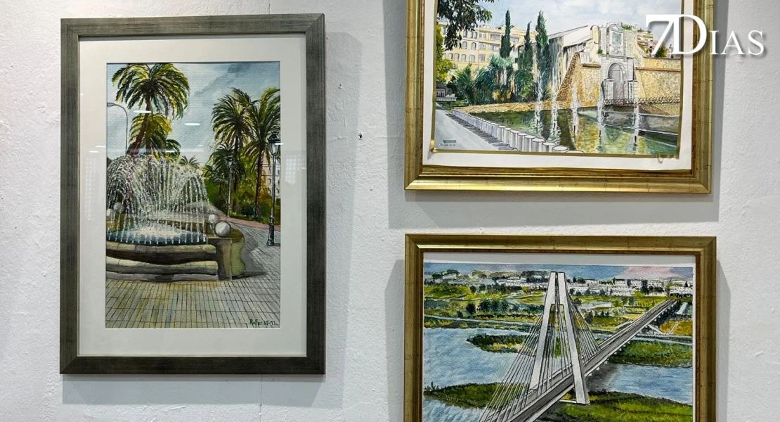 El Luis de Morales acoge la exposición 'Pinceladas de nuestra tierra' de Ramón Fernández Díez