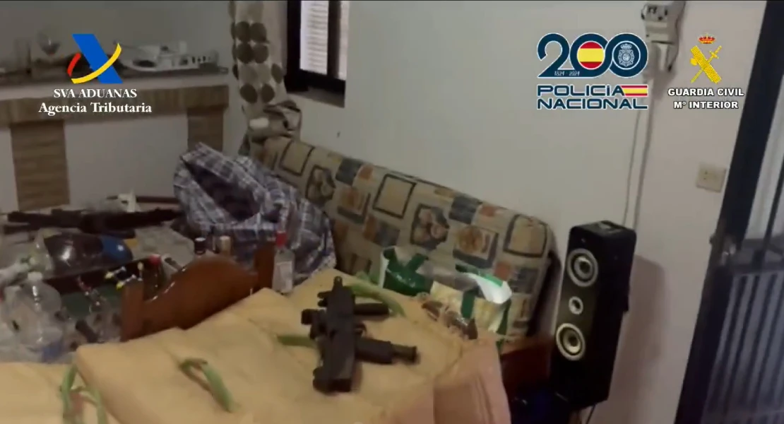 Intervienen 2.500 kilos de droga en una guardería: la introducían por el río Guadiana