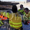 Imágenes del incendio forestal en Valdefuentes (CC)