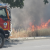 Imágenes que deja el grave incendio en la zona de Ronda Norte (BA)