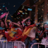 Así celebró Don Benito la victoria de Pedro Porro en la final del Mundial