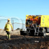 Imágenes del incendio forestal en Valdefuentes (CC)