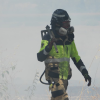 Imágenes que deja el grave incendio en la zona de Ronda Norte (BA)