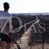 Imágenes del incendio forestal en Valdefuentes (CC)