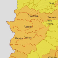 Toda Extremadura en alerta: así se presenta el sábado en la región