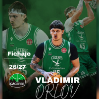 El pívot Vladimir Orlov es el nuevo fichaje del Cáceres