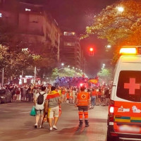Dos traslados hasta el Hospital durante las celebraciones del mundial en Badajoz