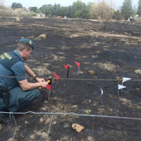 Detenido tras incendiar las inmediaciones del Hospital de Navalmoral de la Mata (CC)